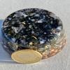 Indigo Gabbro Merlinite Orgone Generator Energy Accumulator 528Hz/7.83Hz/Advance Harmonics Many Beautiful Ingredients and Colors! (Indigo Gabbro Merlinite) view 4