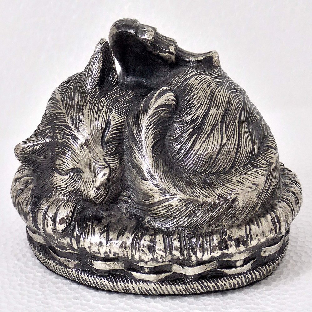 Angelic Cat Memorial Urn