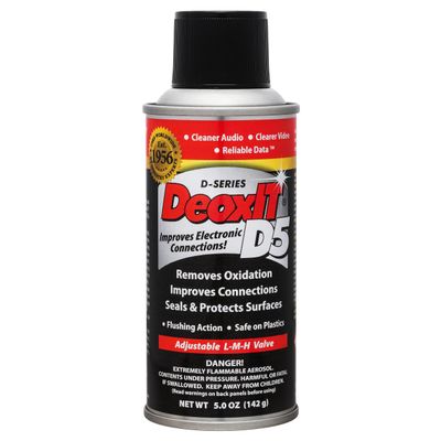 CAIG Laboratories D5S-6 DeoxIT Spray, 6-Pack