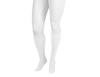 20-30 mmHg, Dynamic, Knee, FF, Petite, 3.5cm Silicone, White view 1