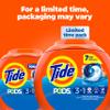 Tide PODS laundry detergent pacs, 3-in-1 Stain Remover, Odor Fighter, Color Protector, 42 Count, HE compatible, Original Scent view 2
