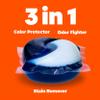 Tide PODS laundry detergent pacs, 3-in-1 Stain Remover, Odor Fighter, Color Protector, 42 Count, HE compatible, Original Scent view 4