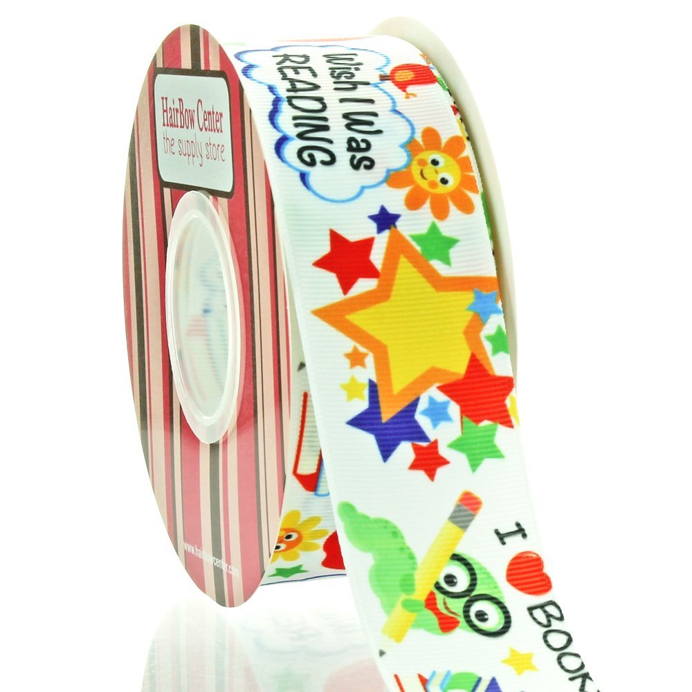 1.5" Little Reader Grosgrain Ribbon 100yd