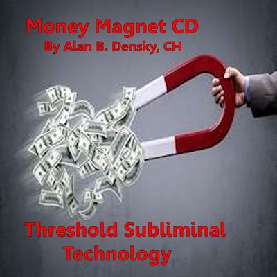 Money Magnet Threshold Subliminal with Binaural Beats Cover CD