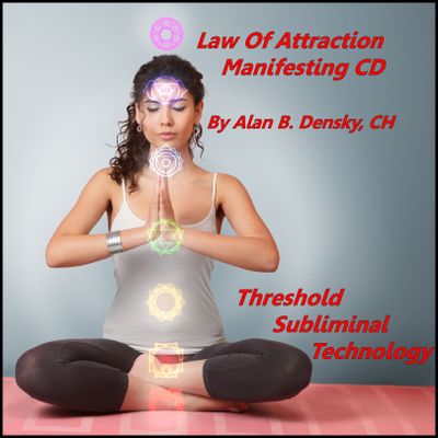 Law of Attraction - Manifesting Threshold Subliminal with Binaural Beats Cover CD