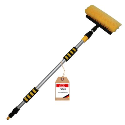 Petex 432340 Telescopic Washing Brush Yellow 109 165 cm