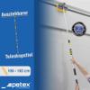 Petex 432340 Telescopic Washing Brush Yellow 109  165 cm view 3