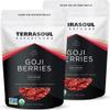 Terrasoul Superfoods Organic Goji Berries, 2 Lbs (2 pack) - Large Size | Chewy Texture | Premium Quality | Lab-Tested view 1