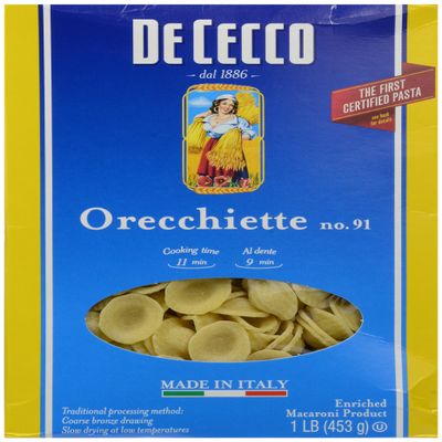 De Cecco Orecchiette Pasta, 5 Pound