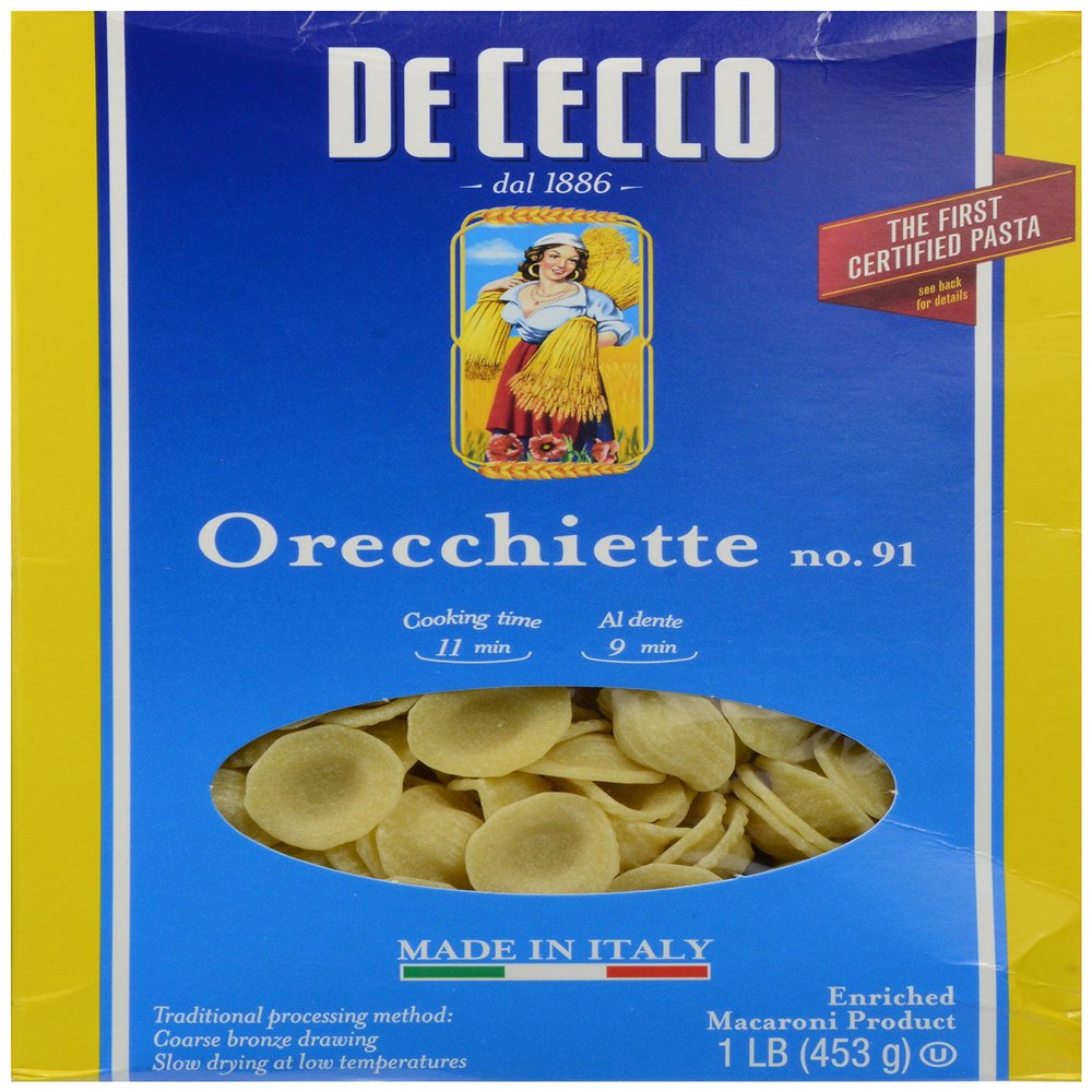 De Cecco Orecchiette Pasta, 5 Pound