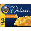 Kraft Deluxe Cheddar Macaroni and Cheese Meal (14 oz Boxes, Pack of 3) view 1