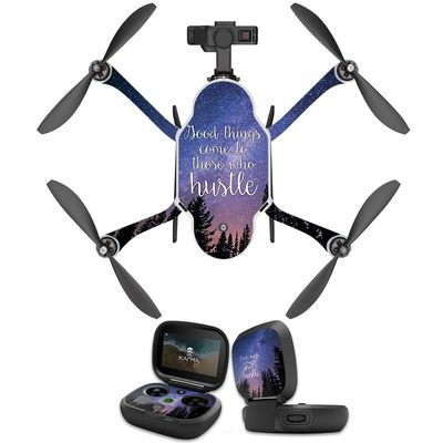 MightySkins Skin Compatible with Go Pro Karma  Hustle | Protective, Durable, and Unique Vinyl Decal wrap Cover | Easy to Apply, Remove, and Change Styles | Made in The USA