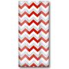 Jillson Roberts 48-Count Large Printed Clear Christmas Cello Bags with Twist Ties Available in 15 Designs, Chevron view 1