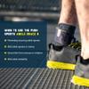 Push Sports Ankle Brace 8  Comfortable Compression After Ankle Sprain (Right Small) view 3
