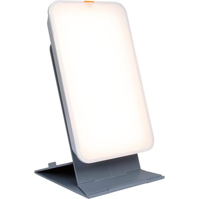 TheraLite Light Therapy Lamp, 10000 LUX Compact Bright Therapy Lamp, LED Bright White Light with Adjustable Height and Brightness Levels for Mood or Winter Blues and Energy Increase, White