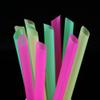 Jumbo Flexible Smoothie Plastic Straws, 100 Pcs Assorted Colors Large Bendable Disposable Milkshake Straws, Wide Bendy Boba Drinking Straws (0.47" Diameter and 8.26" long) view 4