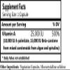 Daily Manufacturing Nutra-A Plus (Vegetarian Vitamin A-Palmitate & Beta-Carotene) 250 Vegetarian Capsules view 2