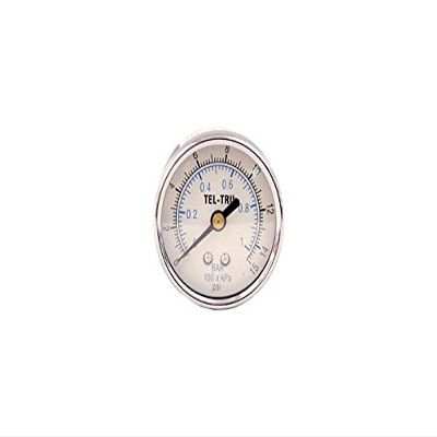 Gauge - Low Pressure Back Mount (1-15lb)