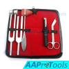 AAPROTOOLS Set of 5 PCS Reflex Percussion Taylor Hammer + PENLIGHT + Tuning Fork C 128 C 512 + Bandage Scissors 5.5" A+ Quality view 2