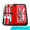 AAPROTOOLS Set of 5 PCS Reflex Percussion Taylor Hammer + PENLIGHT + Tuning Fork C 128 C 512 + Bandage Scissors 5.5" A+ Quality view 3