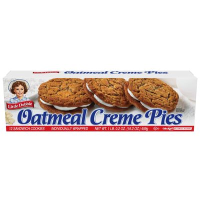 Little Debbie Oatmeal Crme Pie 16. 2 oz