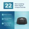 Adaptive Sound Technologies LectroFan EVO White Noise Machine - Compact Sleep Sound Machine for Bedroom, Travel, Study & More - 22 Non-Looping Fan, White & Ocean Noise Variations - Charcoal view 3