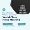 Adaptive Sound Technologies LectroFan EVO White Noise Machine - Compact Sleep Sound Machine for Bedroom, Travel, Study & More - 22 Non-Looping Fan, White & Ocean Noise Variations - Charcoal view 4
