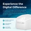 Adaptive Sound Technologies LectroFan EVO White Noise Machine - Compact Sleep Sound Machine for Bedroom, Travel, Study & More - 22 Non-Looping Fan, Ocean Noise Variations - White view 2
