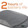 Beurer Portable Wireless Heated Seat Cushion with Convenient Storage Bag, Rechargeable, Durable for Indoor & Outdoor Use, Dark Grey 1 Count (Pack of 1) view 2