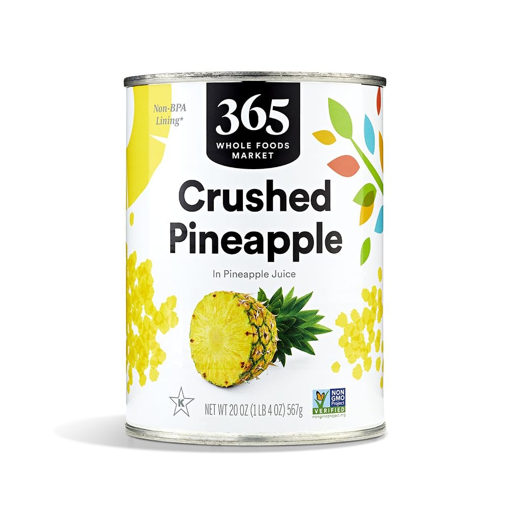 365 Everyday Value, Crushed Pineapple, 20 oz