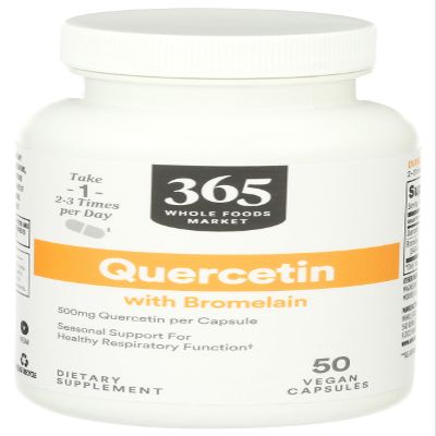 365 by Whole Foods Market, Quercetin with Bromelain, 50 Vegetarian Capsules