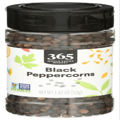 365 by Whole Foods Market, Whole Black Peppercorns, 1.87 Ounce