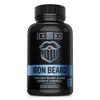 Zhou Iron Beard - Beard Growth Vitamins Men, Premium Biotin, Saw Palmetto & B Vitamin Pills to Support Facial Hair, Beard Care Supplement for Full Beard - 60 Veggie Capsules view 1
