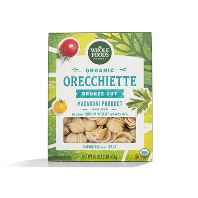 Whole Foods Market, Organic Orecchiette Rigate, 16 Ounce