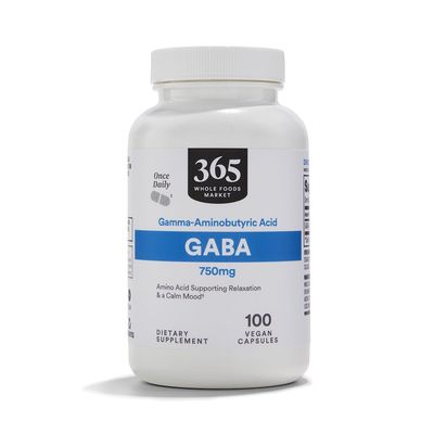 365 by Whole Foods Market, GABA 750Mg, 100 Vegetarian Capsules