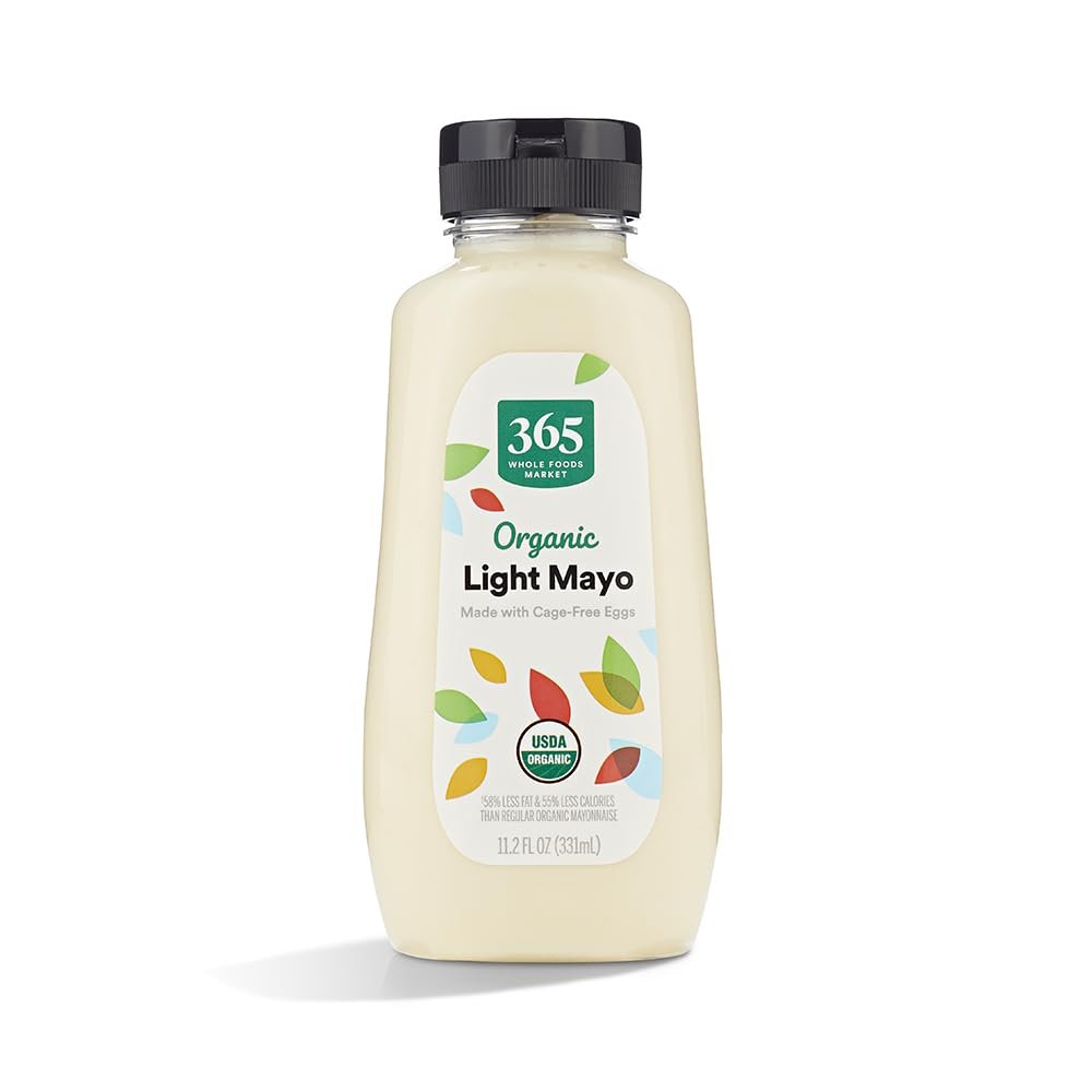 365 by Whole Foods Market, Organic Light Mayo (Squeezable Bottle), 11.2 oz