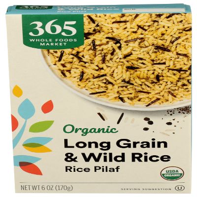 365 by Whole Foods Market, Organic Long Grain & Wild Rice Pilaf, 6 Ounce