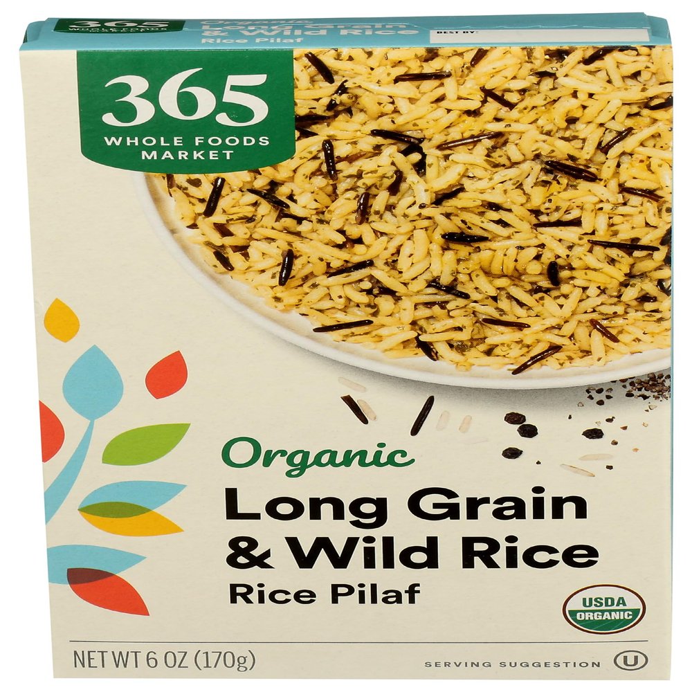 365 by Whole Foods Market, Organic Long Grain & Wild Rice Pilaf, 6 Ounce