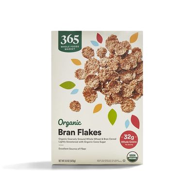 365 by Whole Foods Market, Organic Bran Flakes Cereal, 15 Ounce