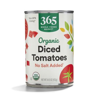 365 By Whole Foods Market, Organic Diced Tomatoes, No Salt Added, 14.5 Ounce