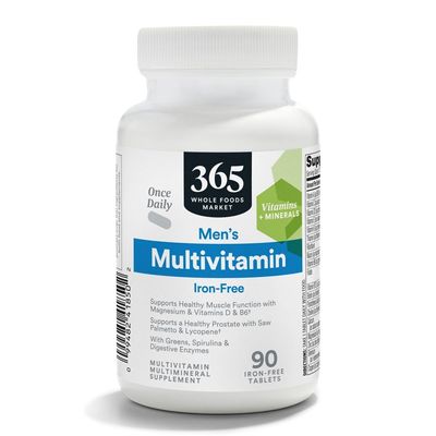 365 by Whole Foods Market, Men's One Daily Multivitamin Tablets, 90 CT