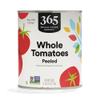 365 by Whole Foods Market, Whole Tomatoes Peeled, 28 Ounce view 1