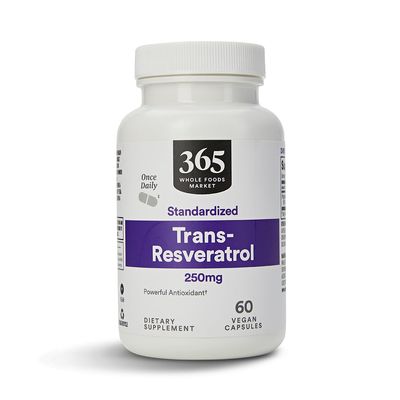 365 by Whole Foods Market, Transresveratrol 250Mg, 60 Vegg Capsules