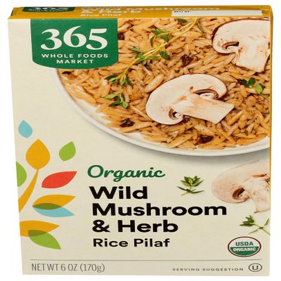 365 by Whole Foods Market, Organic Mushroom and Herb Rice Pilaf, 6 Ounce