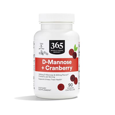 365 by Whole Foods Market, D-Mannose With Cranberry, 90 Count