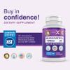 Genex Formulas Resveratrol 1500 mg Supplement for Healthy Aging  NSF Certified for Safety, Quality & Label Accuracy  Potent Antioxidant & Healthy Aging Formula - Gluten Free 90 Count view 3