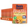 BEN'S ORIGINAL Ready Rice Creamy Four Cheese Flavored Rice, Easy Dinner Side, 8.5 oz Pouch (Pack of 12) view 1