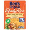 BEN'S ORIGINAL Ready Rice Creamy Four Cheese Flavored Rice, Easy Dinner Side, 8.5 oz Pouch (Pack of 12) view 3