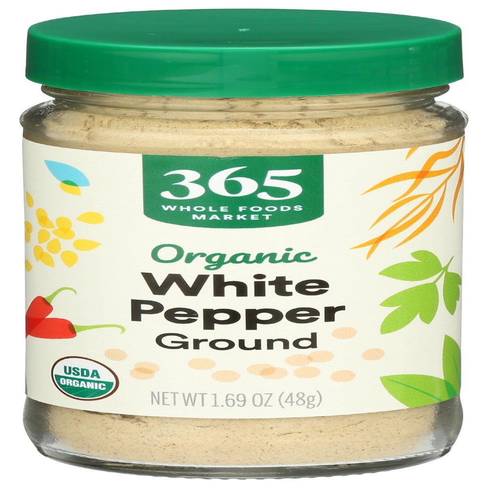 365 by Whole Foods Market, Organic White Pepper Ground, 1.69 Ounce