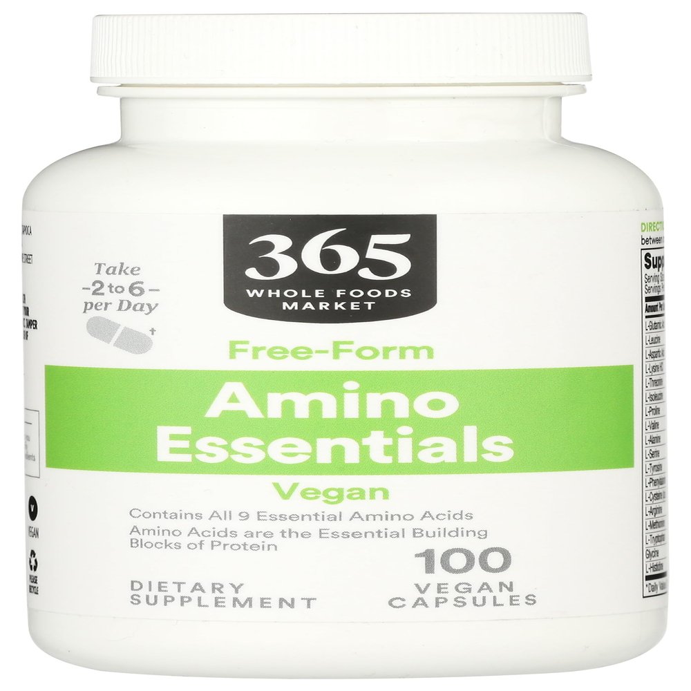 365 by Whole Foods Market, Amino Essentials, 100 Capsules